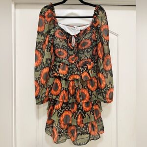 NWT Beulah Tiered Floral Dress